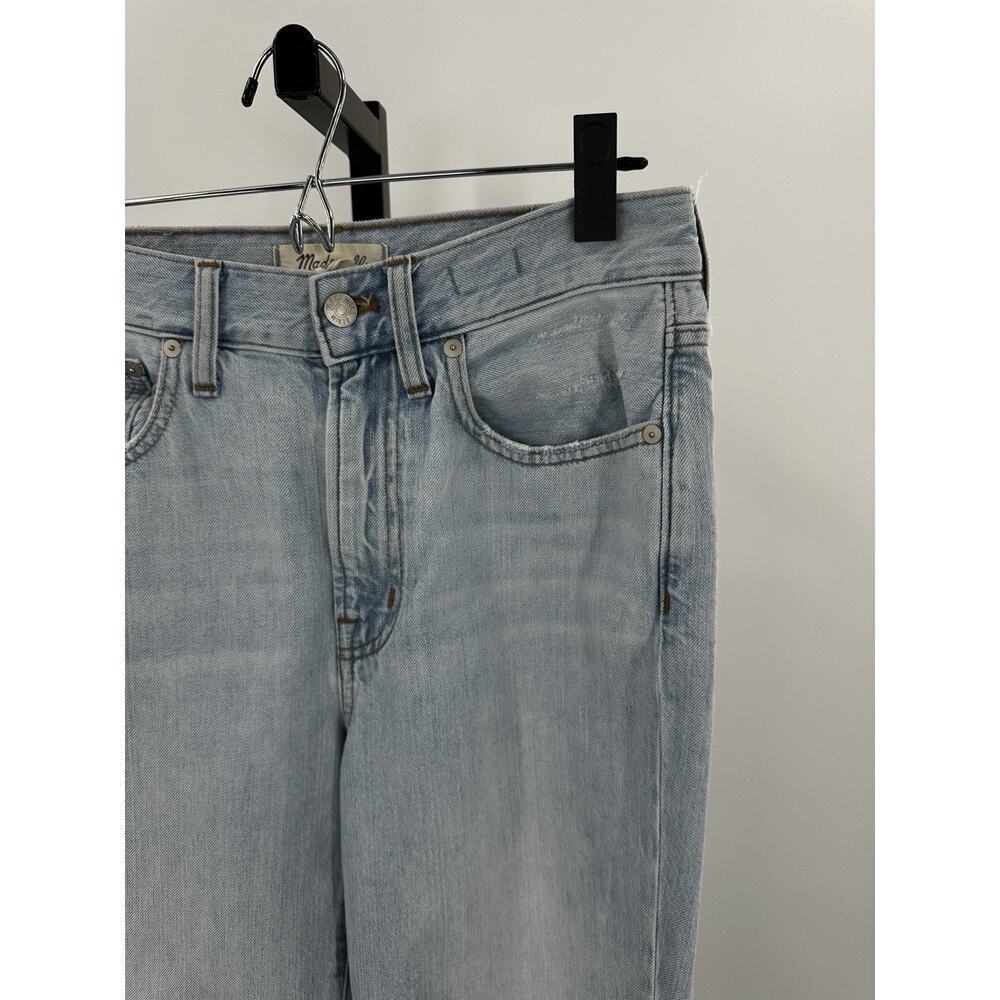 Madewell Perfect Vintage Jean 27T Light Wash High Rise Stretch Denim Women’s - Picture 2 of 8